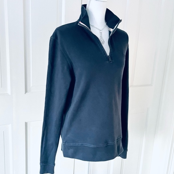 Burberry Brit navy blue zip up sweatshirt S - Picture 1 of 12